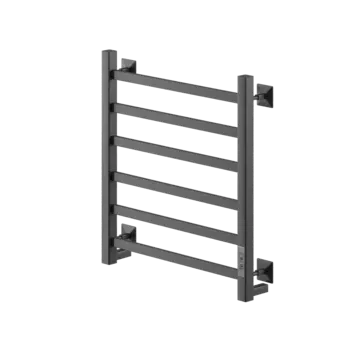 Электрический полотенцесушитель Comfysan Roma-K EC-6 60х50 см, черный матовый