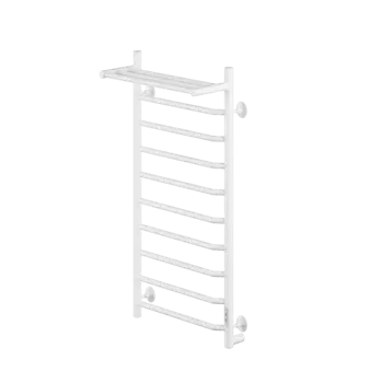 Электрический полотенцесушитель Comfysan Scola EC-10 100х40 см с полкой, белый матовый