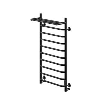 Полотенцесушитель электрический Comfysan 016692 черный матовый