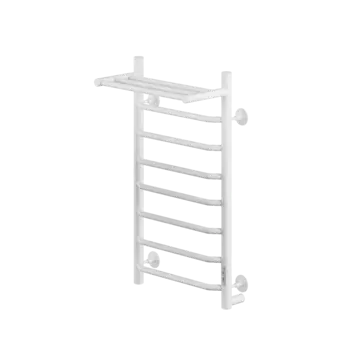 Электрический полотенцесушитель Comfysan Scola EC-8 80х40 см с полкой, белый матовый