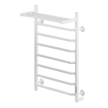 Электрический полотенцесушитель Comfysan Scola EC-8 80х50 см с полкой, белый матовый