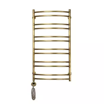 Электрический полотенцесушитель Domoterm Калипсо П12 50x100, античная бронза, L