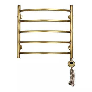 Электрический полотенцесушитель Domoterm Калипсо П5 50x50, античная бронза, R