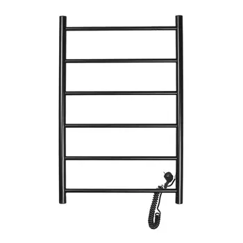 Электрический полотенцесушитель Domoterm Классик DMT 109-6 50x80 R, черный матовый