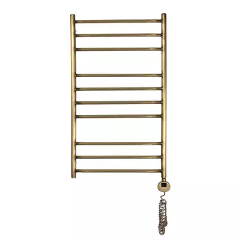 Полотенцесушитель электрический Domoterm Медея П10 500х900 АБР ER бронза