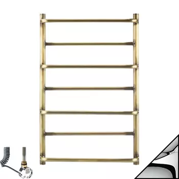 Полотенцесушитель электрический Garcia Ницца 7П 40х70 никель хром