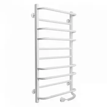 Полотенцесушитель электрический Laris Комфорт П10 90х50 белый правый тэн