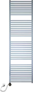 Электрический полотенцесушитель Luxrad Kwadro 066412 172х50 L, серый, терморегулятор selmo smart