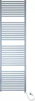 Электрический полотенцесушитель Luxrad Kwadro 066415 172х50 R, серый, терморегулятор selmo pad