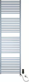 Электрический полотенцесушитель Luxrad Kwadro 066421 172х50 R, серый, терморегулятор selmo smart pro