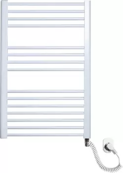 Электрический полотенцесушитель Luxrad Regular 063817 76x50 R, белый, терморегулятор selmo pad