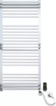 Электрический полотенцесушитель Luxrad Regular G Plus 064181 120х53 R, белый, терморегулятор selmo s