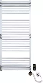 Электрический полотенцесушитель Luxrad Regular G Plus 064183 120х53 R, белый, терморегулятор selmo s