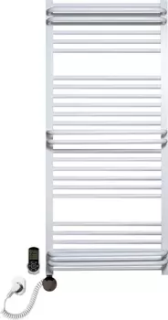 Электрический полотенцесушитель Luxrad Regular G Plus 064184 120х53 L, белый, терморегулятор selmo s