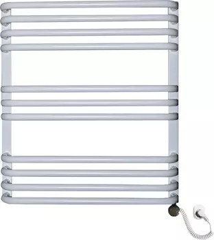 Электрический полотенцесушитель Luxrad Salto Invest 063667 60х53 R, белый, терморегулятор selmo smar
