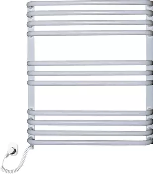 Электрический полотенцесушитель Luxrad Salto Invest 063672 60х53 L, белый, терморегулятор selmo pad