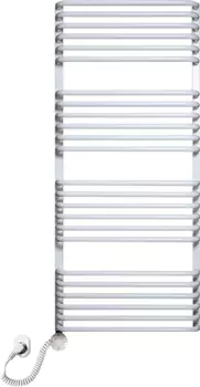Электрический полотенцесушитель Luxrad Salto Invest 063762 120х53 L, белый, терморегулятор selmo sma