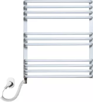Электрический полотенцесушитель Luxrad Salto Max 063482 60х53 L, белый, терморегулятор selmo pad