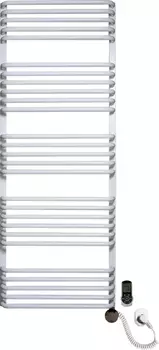 Электрический полотенцесушитель Luxrad Salto Max 063583 140х53 R, белый, терморегулятор selmo smart