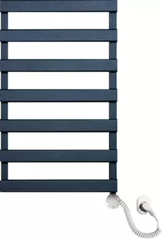 Электрический полотенцесушитель Luxrad Scala New 064361 84х50 R, черный, терморегулятор selmo smart