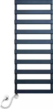 Электрический полотенцесушитель Luxrad Scala New 064410 123х50 L, черный, терморегулятор selmo smart