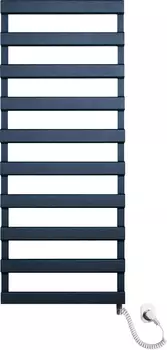 Электрический полотенцесушитель Luxrad Scala New 064417 123х50 R, черный, терморегулятор selmo pad