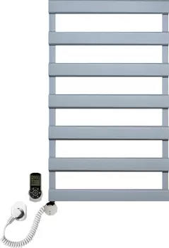 Электрический полотенцесушитель Luxrad Scala New 065440 84х50 L, серый, терморегулятор selmo smart p