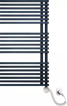 Электрический полотенцесушитель Luxrad Typ E 064433 88х50 R, черный, терморегулятор selmo smart