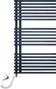 Электрический полотенцесушитель Luxrad Typ E 064442 88х50 L, черный, терморегулятор selmo pad