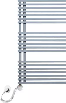 Электрический полотенцесушитель Luxrad Typ E 065500 88х50 L, серый, терморегулятор selmo smart