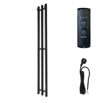 Электрический полотенцесушитель Маргроид Inaro 120x12 R черный