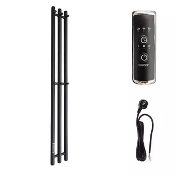 Электрический полотенцесушитель Маргроид Inaro L 120x12 черный