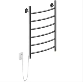 Полотенцесушитель электрический Ника Arc ЭК ЛД 60x40 L с греющим кабелем