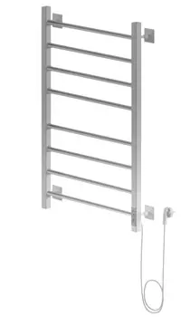 Полотенцесушитель электрический Ника Step-3 80х50 левый тэн