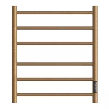 Электрический полотенцесушитель Point Аврора PN10856BR П6 500x600 диммер справа бронза