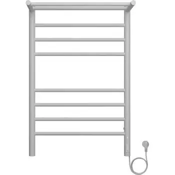 Полотенцесушитель электрический с полкой Terminus Аврора П8 50х80 см, белый матовый