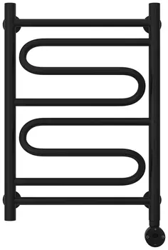 Полотенцесушитель электрический Стилье Формат 22 60х40 правый, черный матовый
