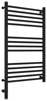 Электрический полотенцесушитель Сунержа Богема 3.0 80х50 L прямая, черный матовый