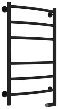 Полотенцесушитель электрический Сунержа Галант 2.0 80х50 R черный матовый