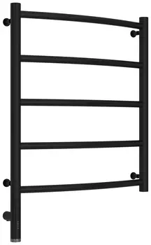Полотенцесушитель электрический Сунержа Галант 3.0 60х50 левый, черный матовый