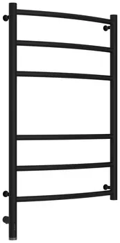 Полотенцесушитель электрический Сунержа Галант 3.0 80х50 левый, черный матовый