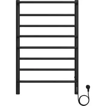 Полотенцесушитель электрический Terminus Евромикс П8 50х80 см, черный матовый