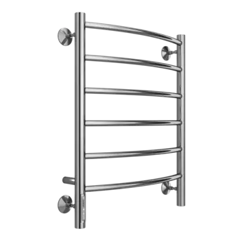 Электрический полотенцесушитель Terminus Классик П6 500х650 (quick touch) тэн слева