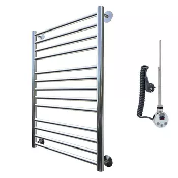 Полотенцесушитель электрический Тругор Богема эл ТЭН 80*50 (ЛЦ20) левый