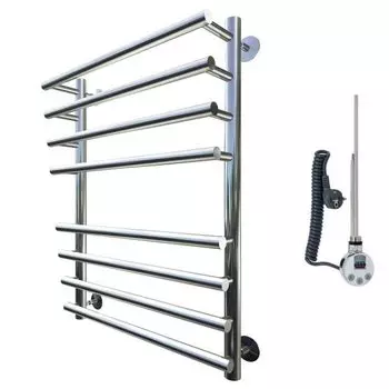 Полотенцесушитель электрический Тругор Дебют эл ТЭН 2 80*50 (ЛЦ23) левый