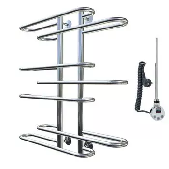 Полотенцесушитель электрический Тругор Логика эл ТЭН 80*60 (ЛЦ9) левый