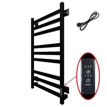 Электрический полотенцесушитель Тругор Пэк сп 21 кв 80х50 черный