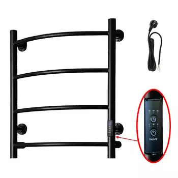 Электрический полотенцесушитель Тругор Пэк сп 5 60х50 черный