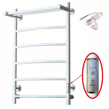 Электрический полотенцесушитель Тругор Пэк сп 5 П 80х50 белый