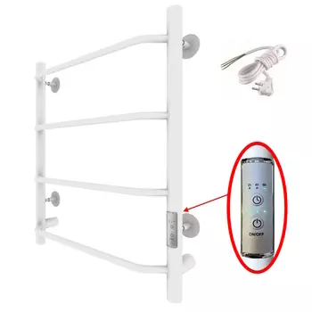 Электрический полотенцесушитель Тругор Пэк сп 6 60х50 белый